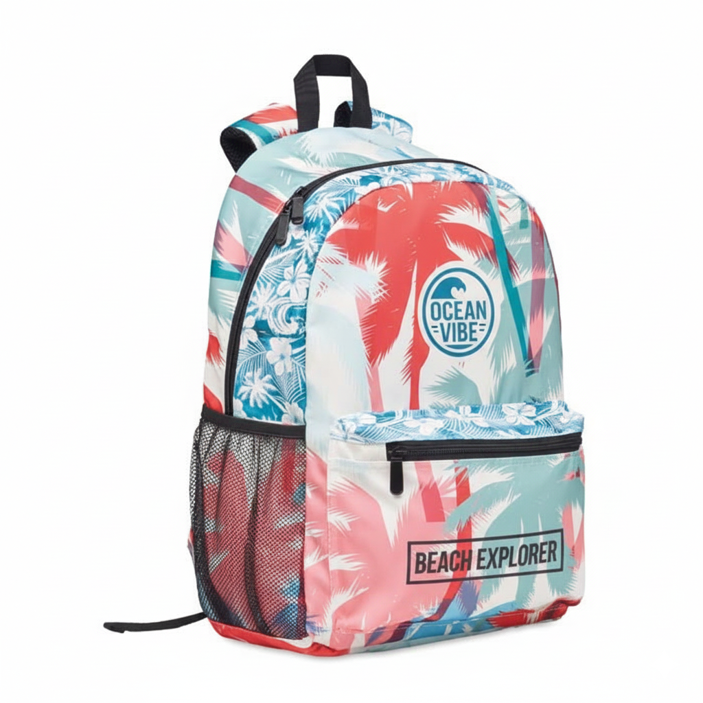 Mochila de poliéster personalizada
